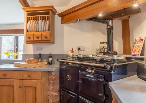 The kitchen at The Millhouse, Roserrow, Polzeath