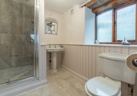 Bedroom #2 en-suite at The Millhouse, Roserrow, Polzeath