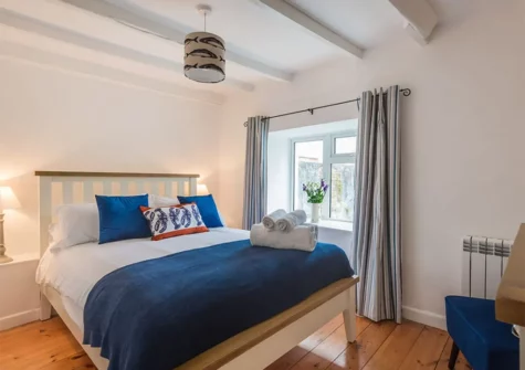 Bedroom #1 at The Mizzen, Port Isaac