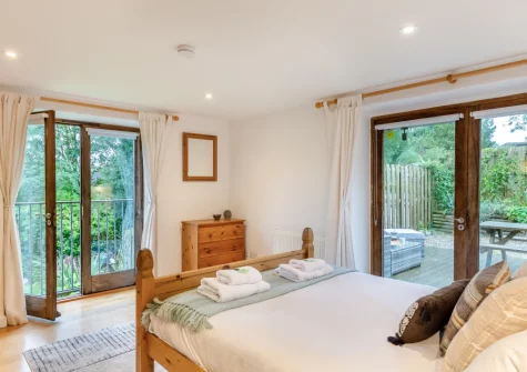 Bedroom #1 at The Moohey, Downderry