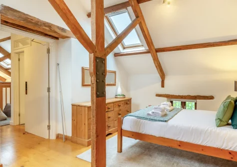 Bedroom #2 at The Moohey, Downderry