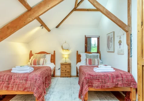 Bedroom #3 at The Moohey, Downderry