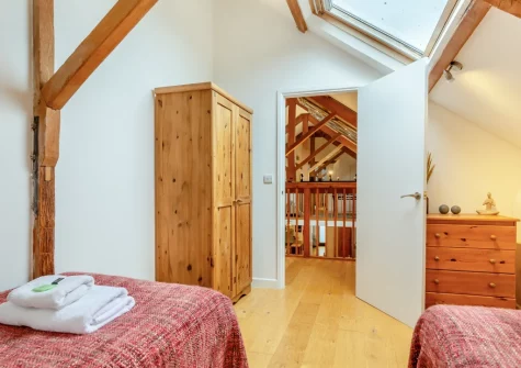 Bedroom #3 at The Moohey, Downderry