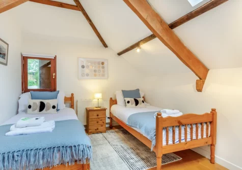 Bedroom #4 at The Moohey, Downderry