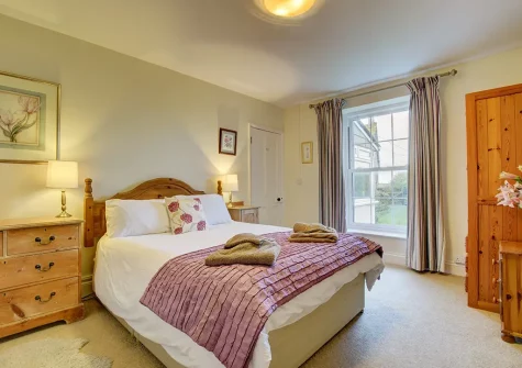Bedroom #1 at The Mount, Crugmeer