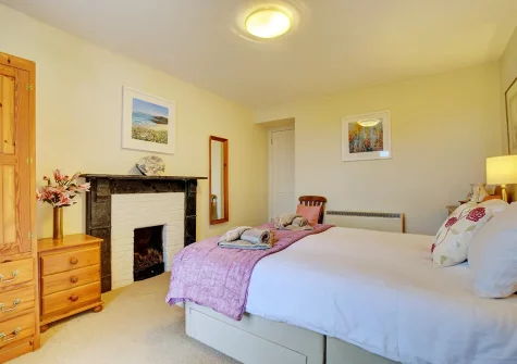 Bedroom #1 at The Mount, Crugmeer