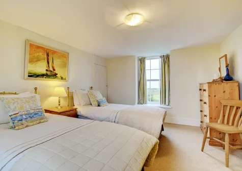 Bedroom #2 at The Mount, Crugmeer