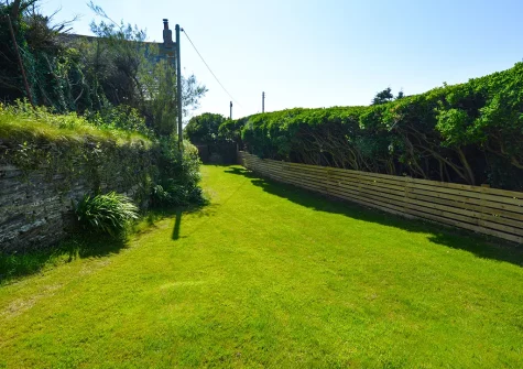 The enclosed garden at The Mount, Crugmeer