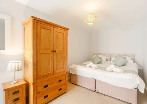 Bedroom #2 at The Mowhay, Penvose Farm, Tregurrian