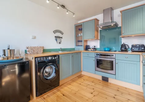 The kitchen at The Nook, Malpas