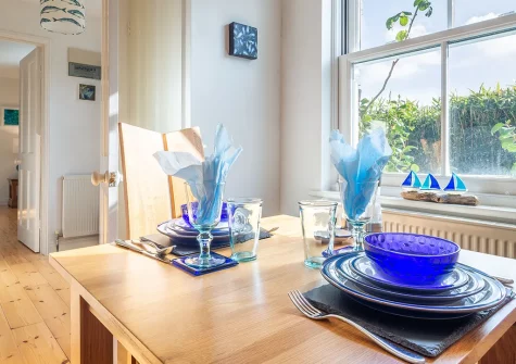 The dining at The Nook, Malpas