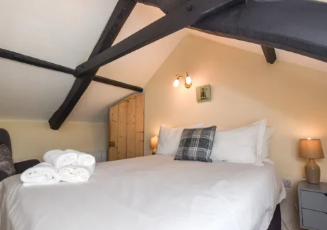 Bedroom #1 at The Nook, Northcott Mouth