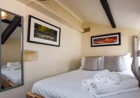 Bedroom #2 at The Nook, Northcott Mouth