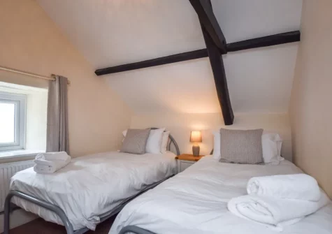 Bedroom #3 at The Nook, Northcott Mouth