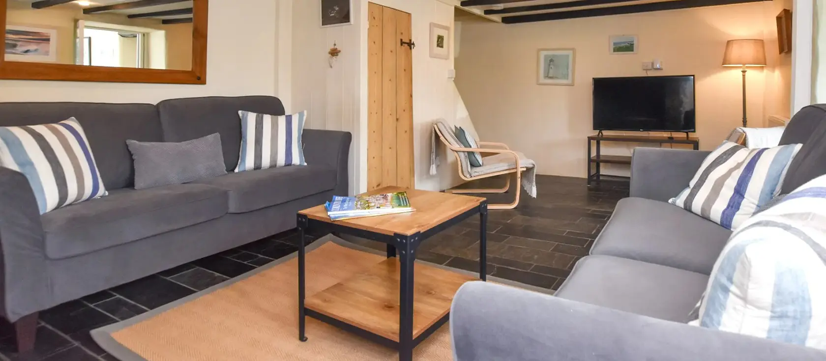 The Nook, Northcott Mouth is a charming 3-bedroom beachfront house with games room, sun deck, and direct beach access. Perfect for families seeking coastal adventures, seaside memories and authentic Cornwall experiences in this unique retreat.