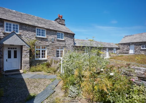 The North Wing at Trevigue, a beautiful historic farmhouse is an idyllic spot for a peaceful holiday