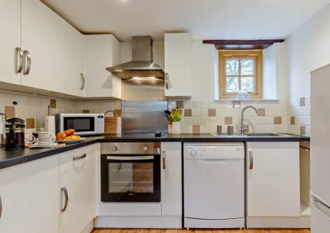 The kitchen at The Nuthatch, Higher Clovelly