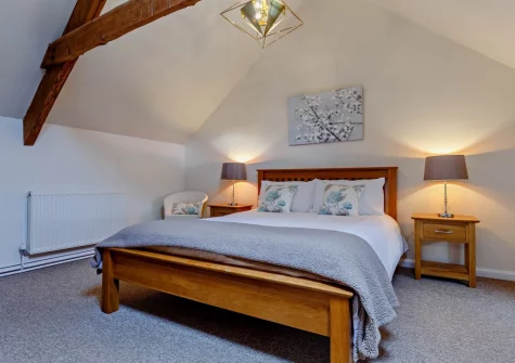 Bedroom #1 at The Nuthatch, Higher Clovelly