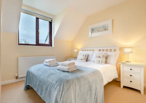 Bedroom #1 at The Nutshell, Padstow