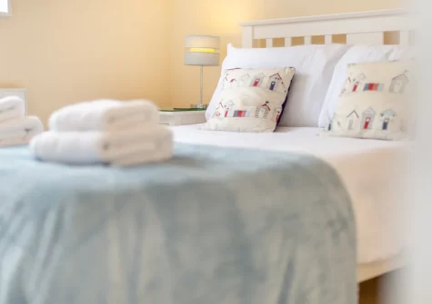 Bedroom #1 at The Nutshell, Padstow