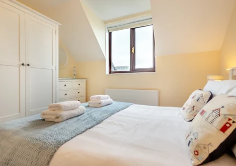 Bedroom #1 at The Nutshell, Padstow