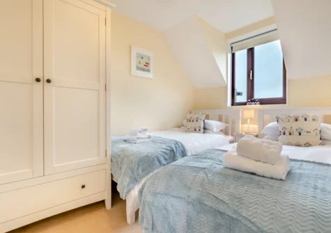 Bedroom #2 at The Nutshell, Padstow