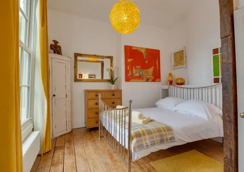 Bedroom #1 at The Old Bakery Flat, St Ives