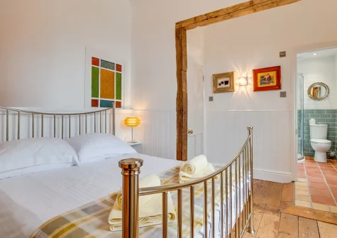 Bedroom #1 at The Old Bakery Flat, St Ives