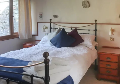 Bedroom #1 at The Old Cart House, Lanivet