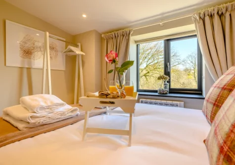 Bedroom #1 at The Old Cattle Shed, Altarnun