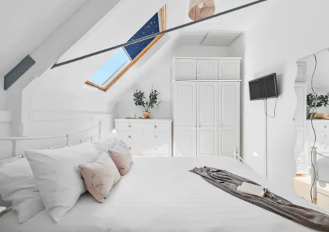 Bedroom #1 at The Old Chapel, Brixham