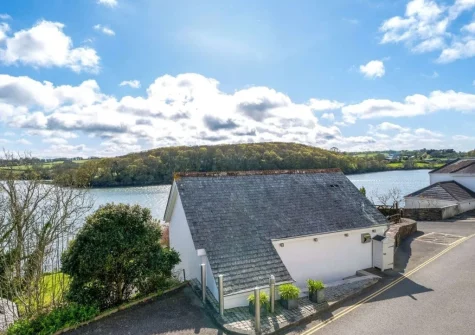 The Old Chapel is a beautiful waterside sanctuary, with unparalleled views across the river, in Malpas