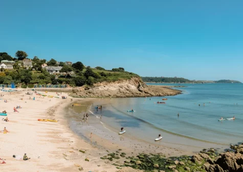 Enjoy a day trip to Falmouth to explore the town and enjoy its beautiful golden sand beaches