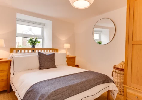 Bedroom #1 at The Old Cowshed, Marazion