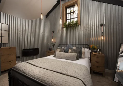 Bedroom #1 at The Old Dairy, Carnhell Green