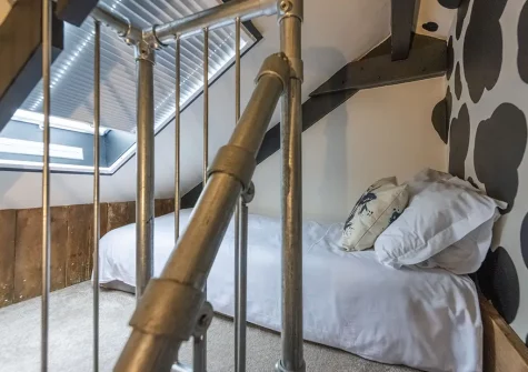 Bedroom #2 at The Old Dairy, Carnhell Green