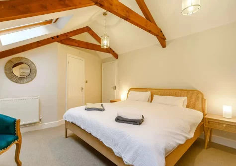 Bedroom #1 at The Old Dairy, Fowey