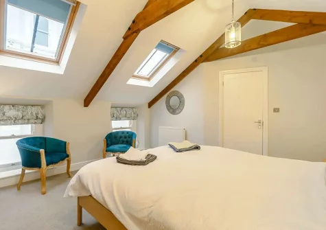 Bedroom #1 at The Old Dairy, Fowey