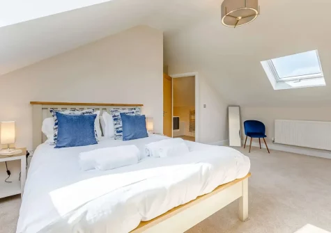 Bedroom #2 at The Old Granary, Rookabear, Combrew