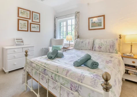 Bedroom #1 at The Old Mill Cottage, Advent