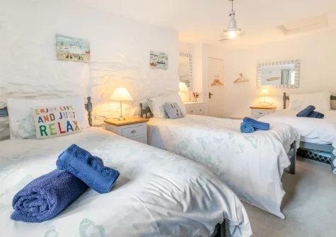 Bedroom #2 at The Old Mill Cottage, Advent