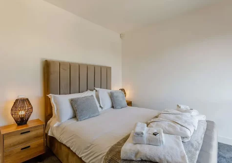 Bedroom #2 at The Old Paddock, Bridgerule