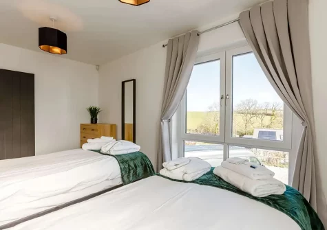Bedroom #3 at The Old Paddock, Bridgerule