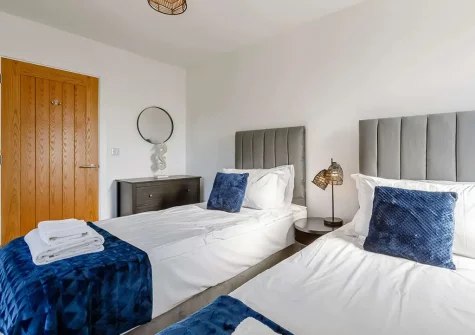Bedroom #4 at The Old Paddock, Bridgerule