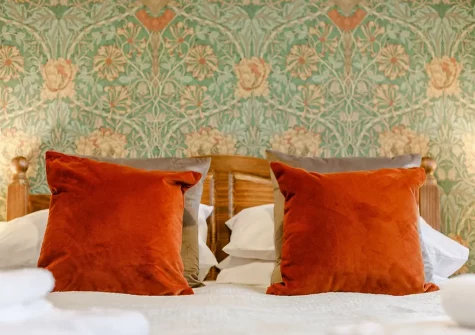 Bedroom #1 at The Old Post Office At Treverva