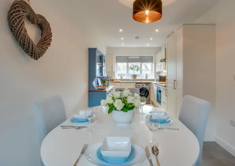 The dining area at The Old Sail Loft, Beer