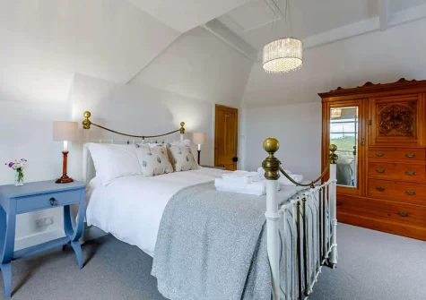 Bedroom #2 at The Old School House, Westleigh