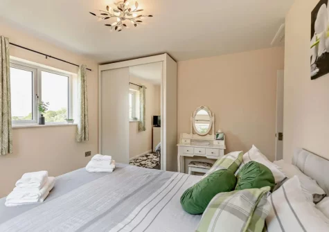 Bedroom #1 at The Old Shippon, Virginstow