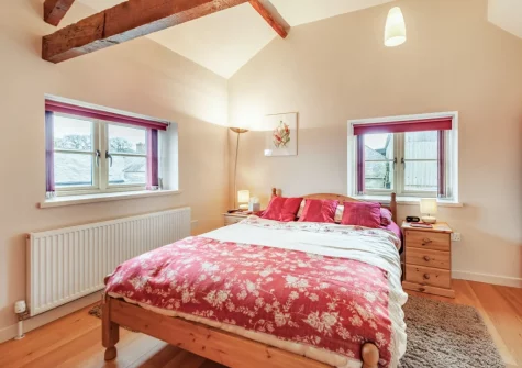 Bedroom #1 at The Old Stables at Luppincott, Alverdiscott