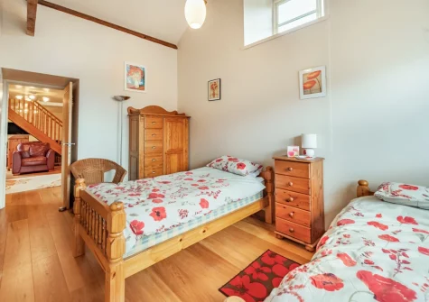 Bedroom #3 at The Old Stables at Luppincott, Alverdiscott